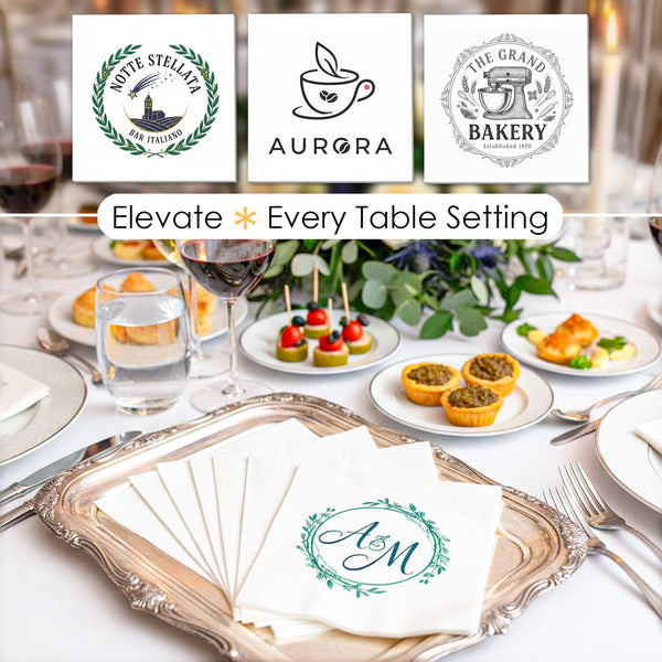 Custom napkin sample